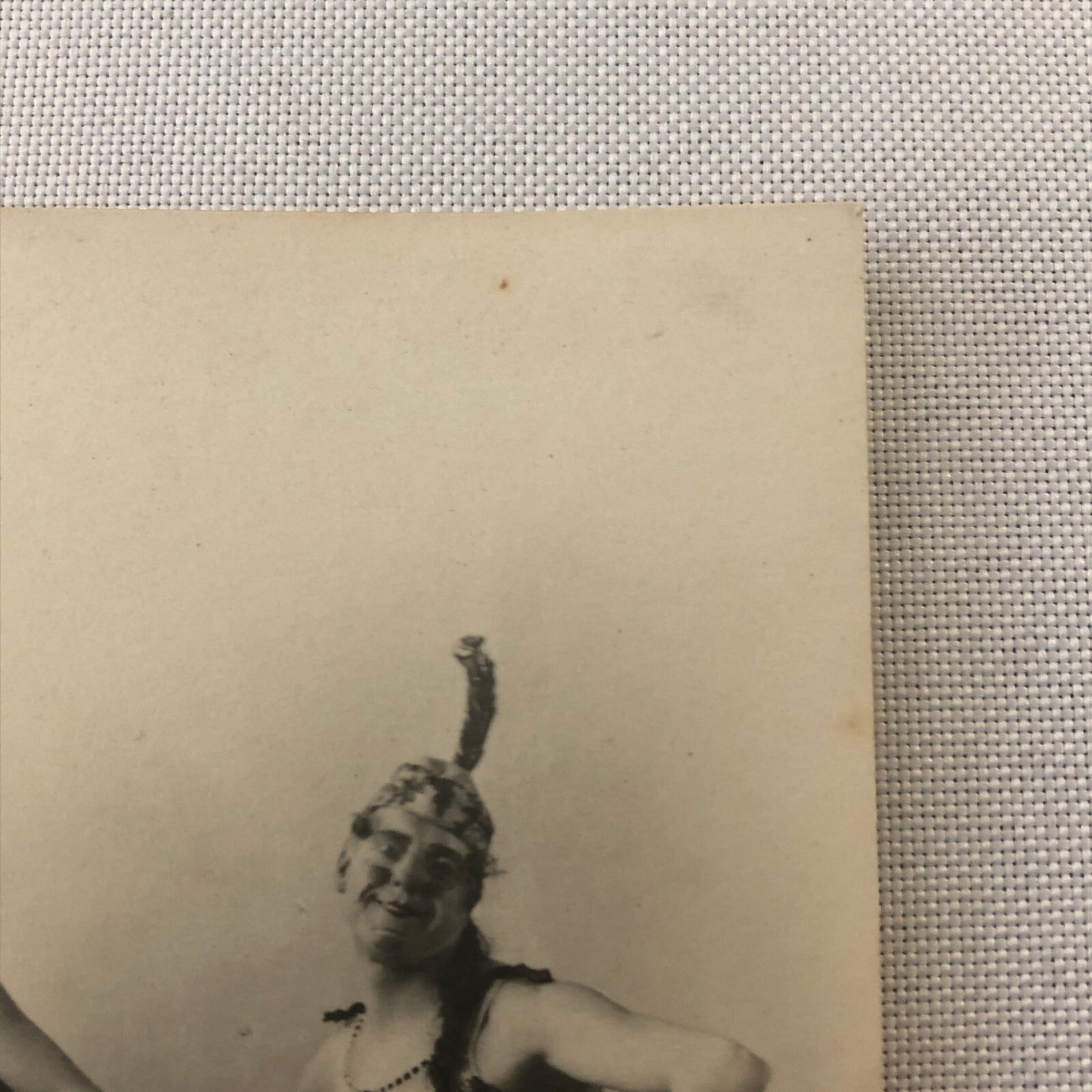 Circus Real Photo Postcard RPPC Clown Performer Comedy Act