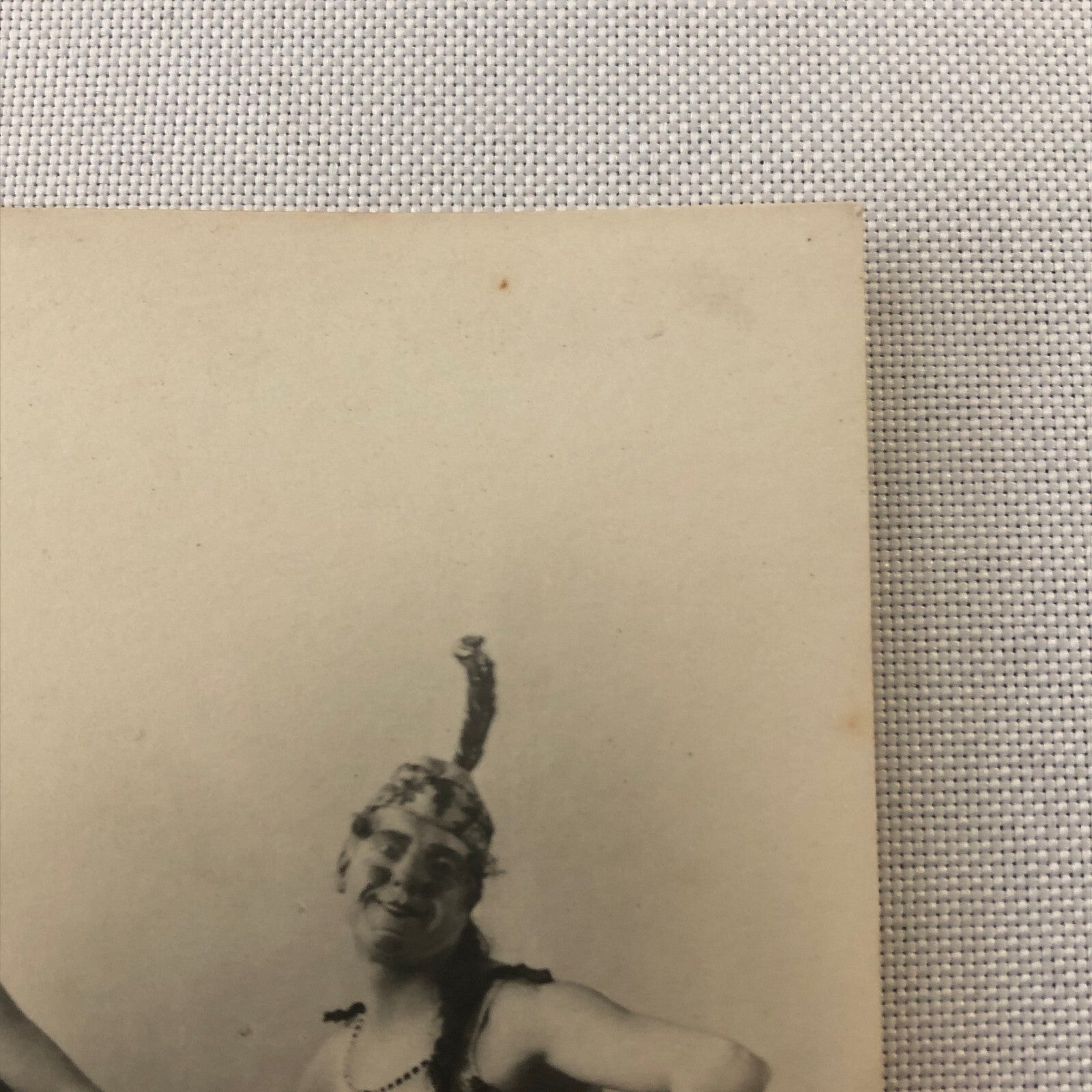 Circus Real Photo Postcard RPPC Clown Performer Comedy Act