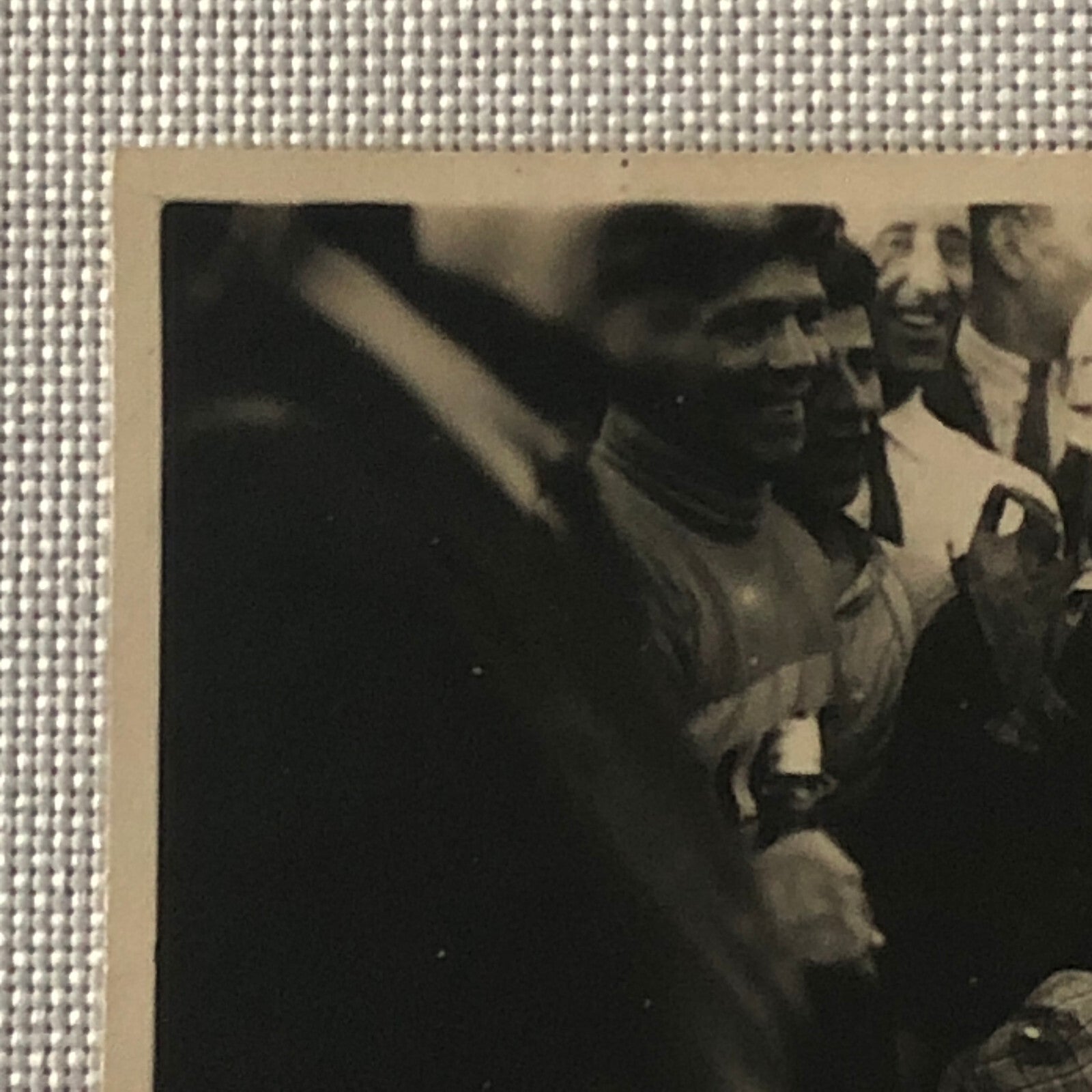 Vintage Motorcycle Bike Racing Photo Photograph Snapshot