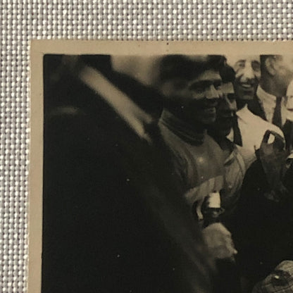 Vintage Motorcycle Bike Racing Photo Photograph Snapshot