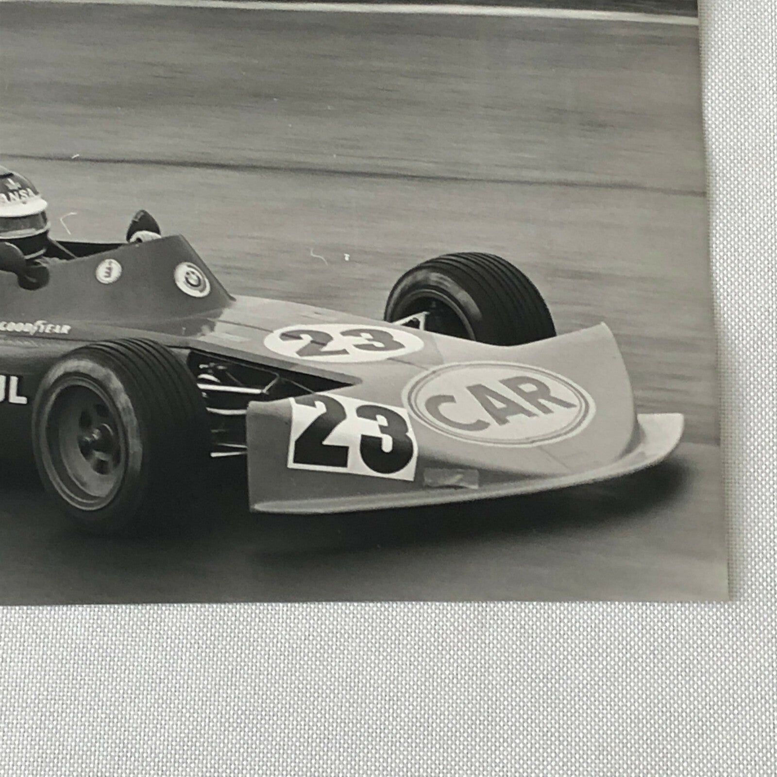 Vintage 1975 Formula 2 F2 Racing Photo Photograph Estoril Duilio Truffo BMW 