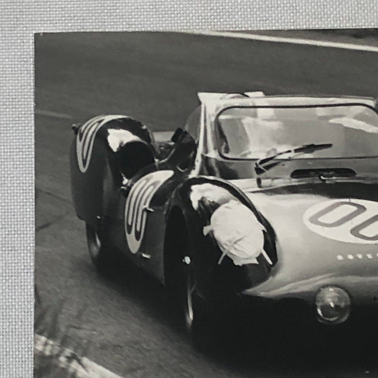Vintage Racing Photo Photograph Rover BRM Car 1963 LeMans Graham Hill Ginther