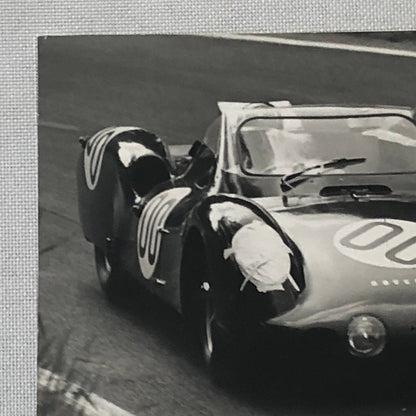 Vintage Racing Photo Photograph Rover BRM Car 1963 LeMans Graham Hill Ginther