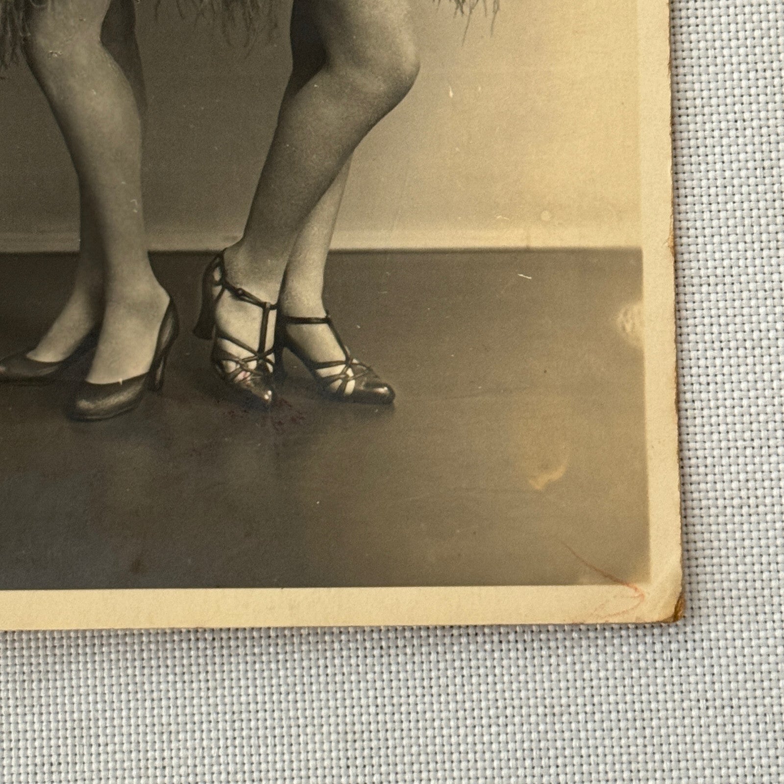 Vintage Circus Acrobat Balancing Act Photo Photograph Fiochi Sisters Paolo