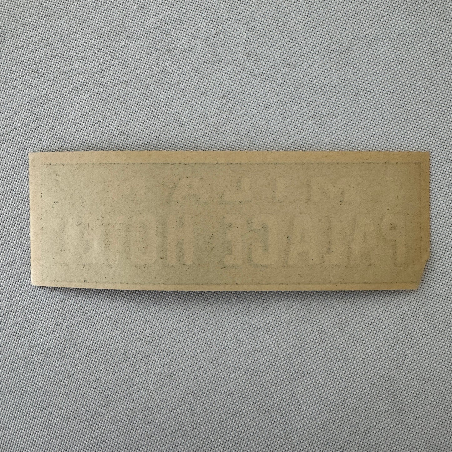 Vintage Hotel Travel Luggage Label Milan Palace Hotel