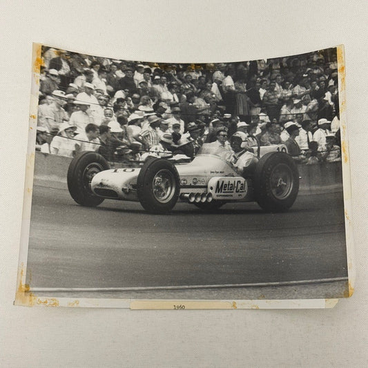 Vintage Indy Racing Phtoo Jimmy Bryan 1960 Last Race Photograph Indianapolis