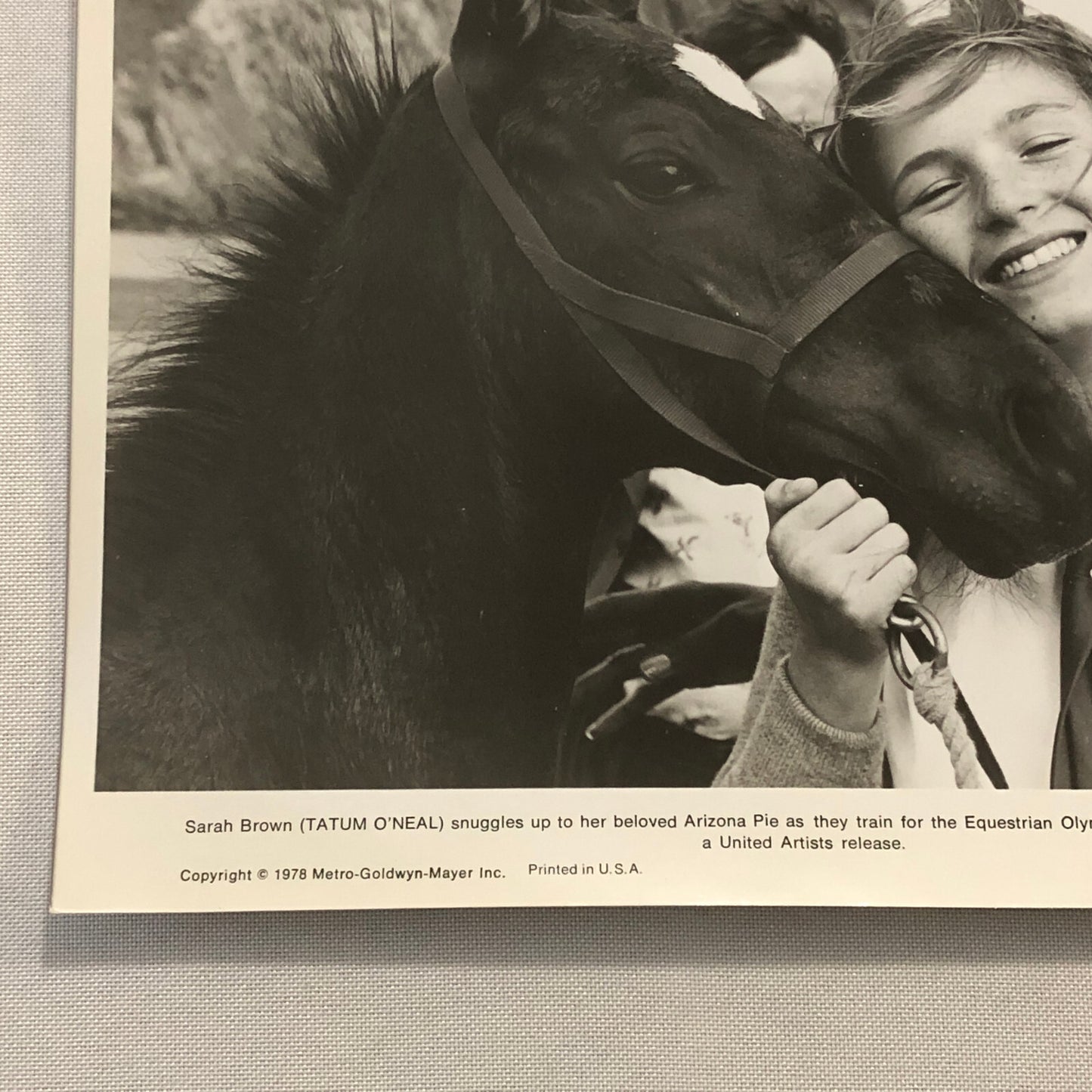 International Velvet Horse Movie Still Photo Photograph Print Tatum O'Neal
