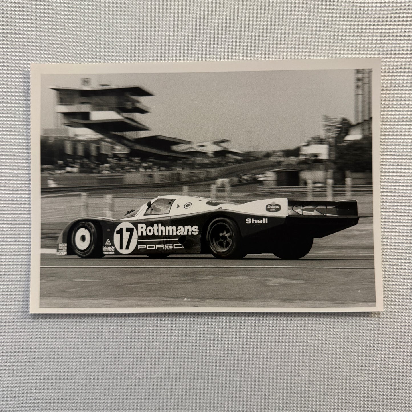 Porsche 962C Rothmans Racing Car LeMans 1987 Photo Photograph Print