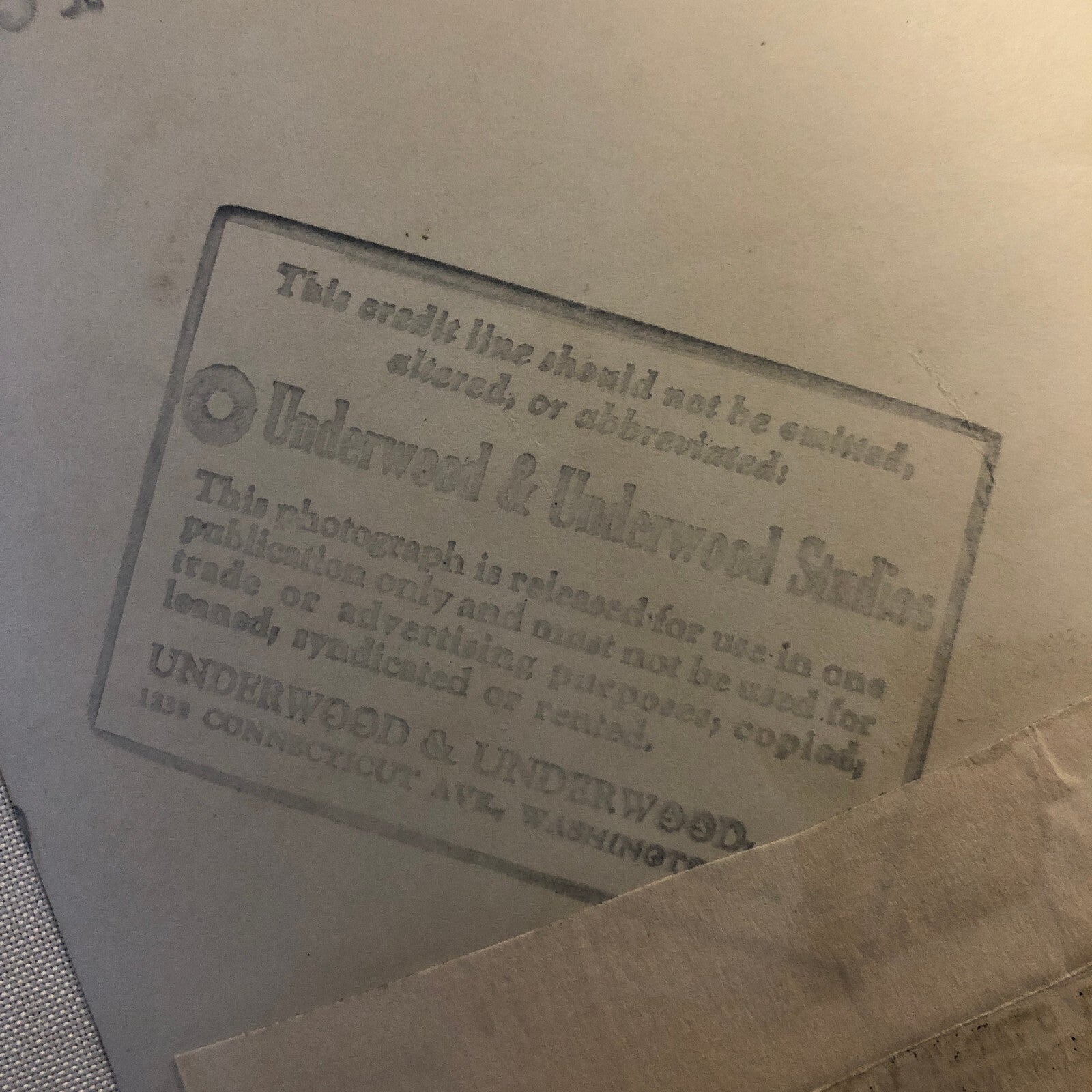 Press Photo Photograph Atlanta Journal Publisher Aviation Legislation Underwood