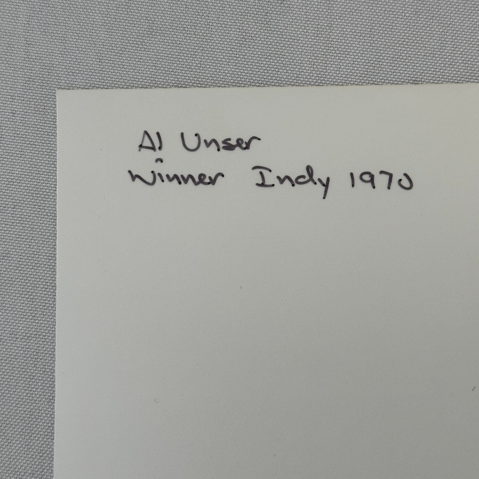 Vintage Indy Racing Photo Al Unser 1970 Car Motorsport Modern Print