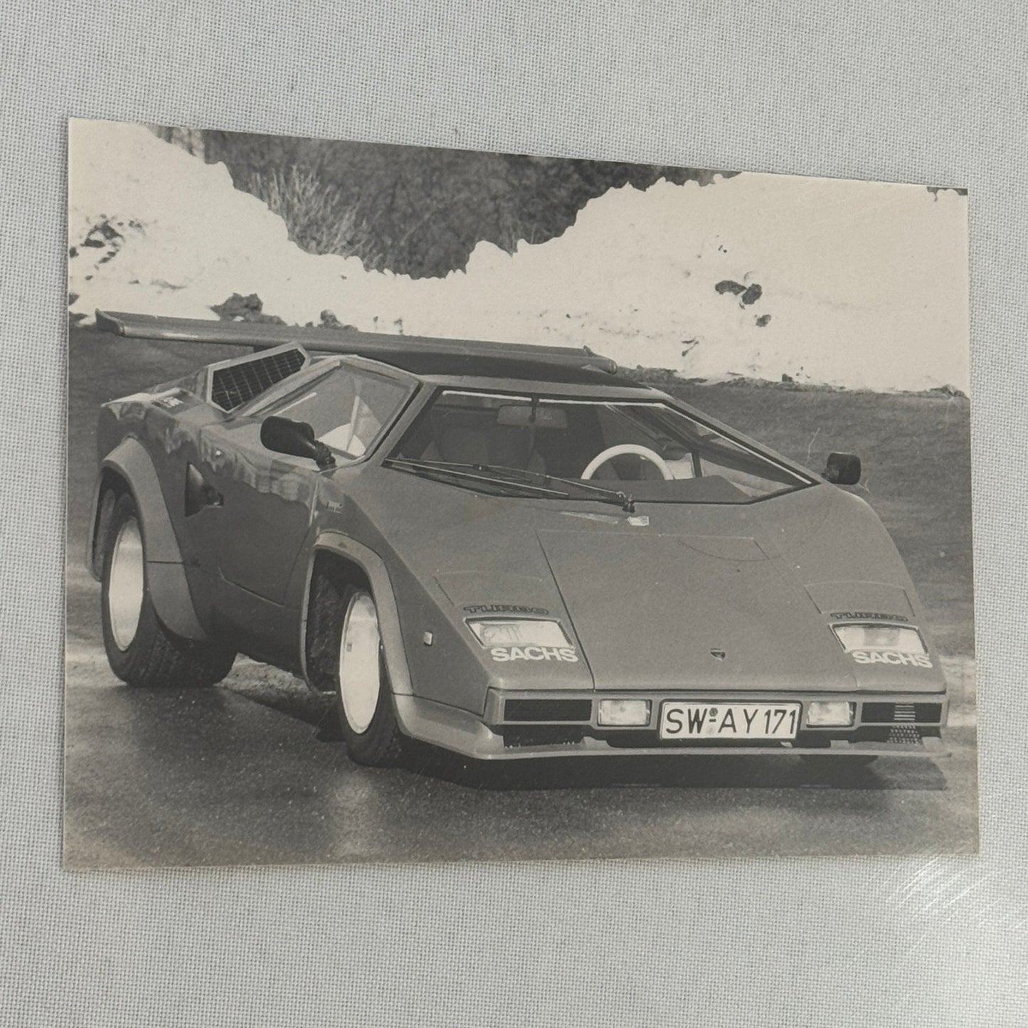 Vintage Lamborghini Countach KIT CAR Photo Photograph Volkswagen VW Based