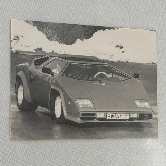 Vintage Lamborghini Countach KIT CAR Photo Photograph Volkswagen VW Based