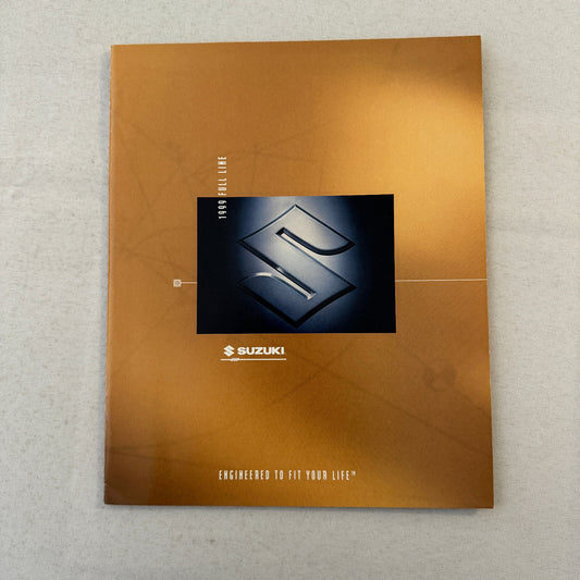 1999 Suzuki Sales Brochure Catalog Grand Vitara Esteem Wagon Swift