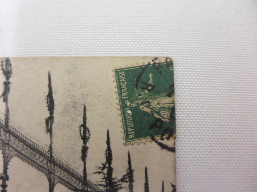 1907 - 1908 Exposition Decennale De L'Automobile Automobile Car Show Postcard 