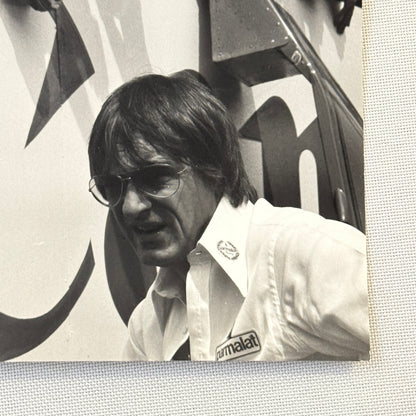 Bernie Ecclestone and Max Mosley Racing Photo Photograph Print