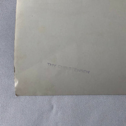 Antique Vintage Photograph Engineer or Industrial Designer Denmark Ergo Trailer
