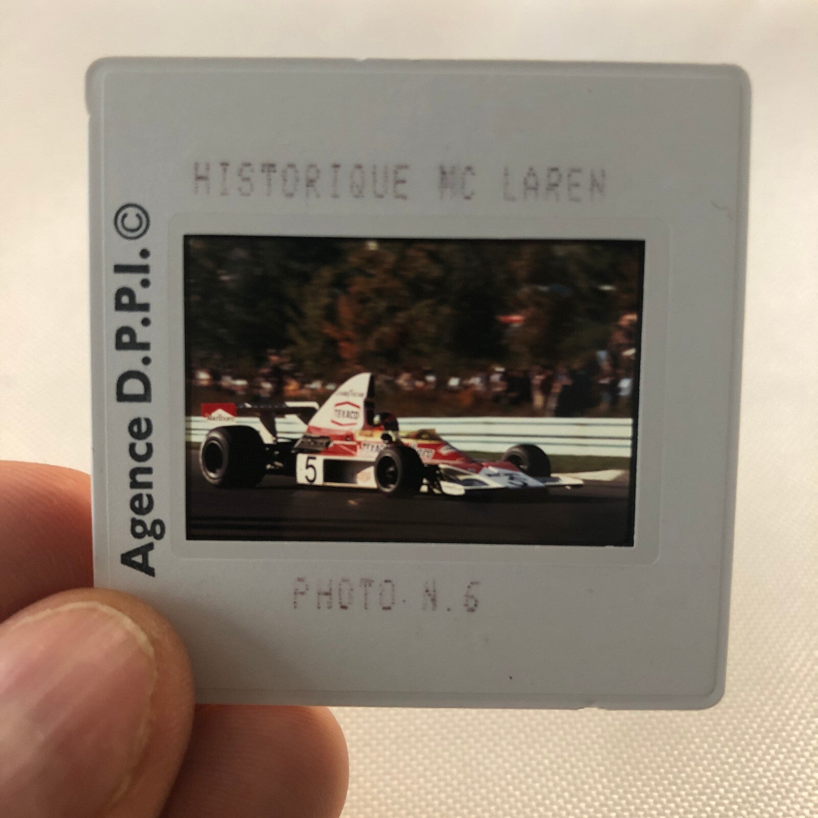 Emerson Fittipaldi McLaren Racing F1 Formula One 35MM Photo Slide