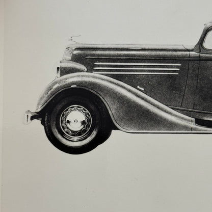 1934 Buick Model 41 Car Automobile Vintage Image Modern Print