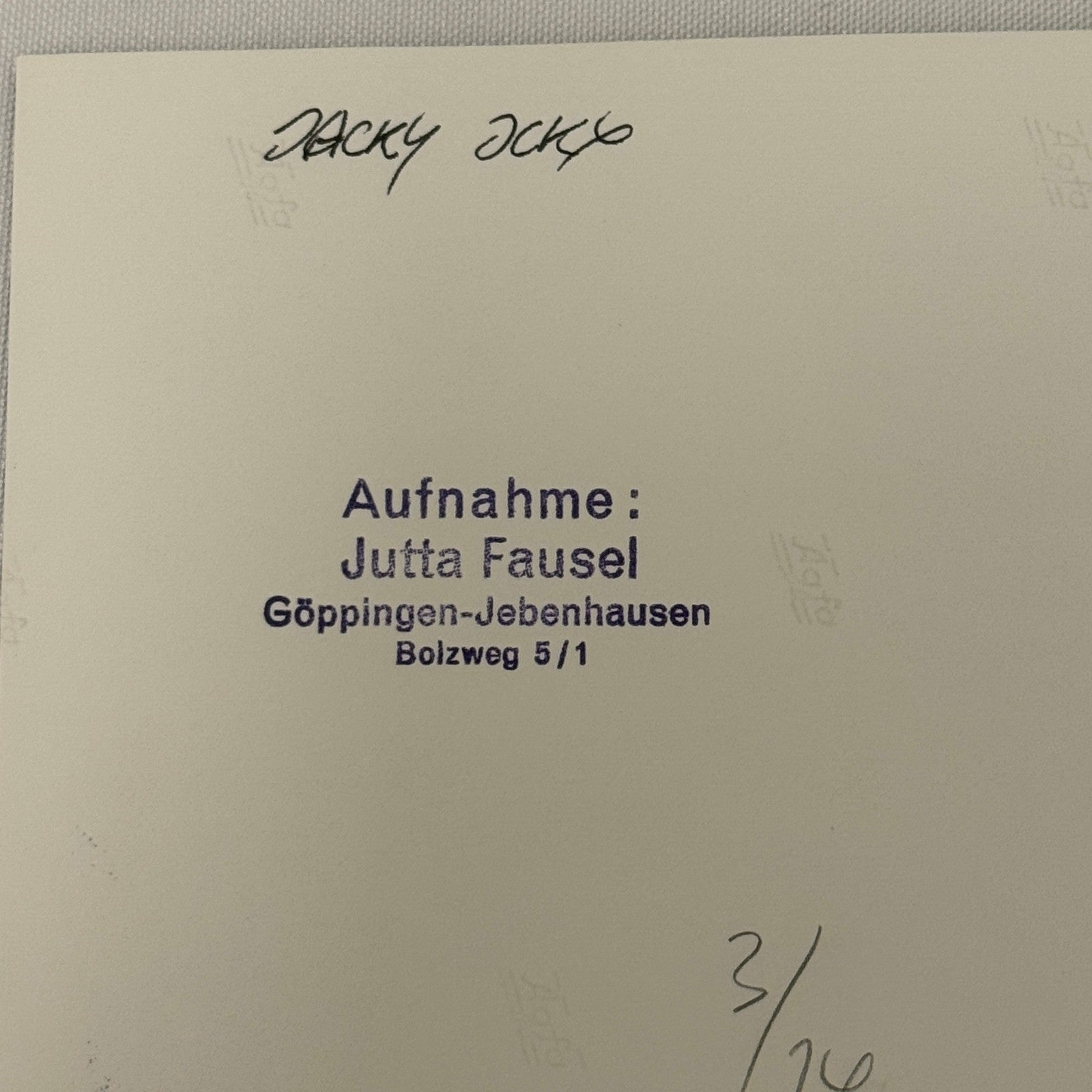 Vintage Racing Photo 1970 German Grand Prix Jacky Ickx Motorsport Photograph