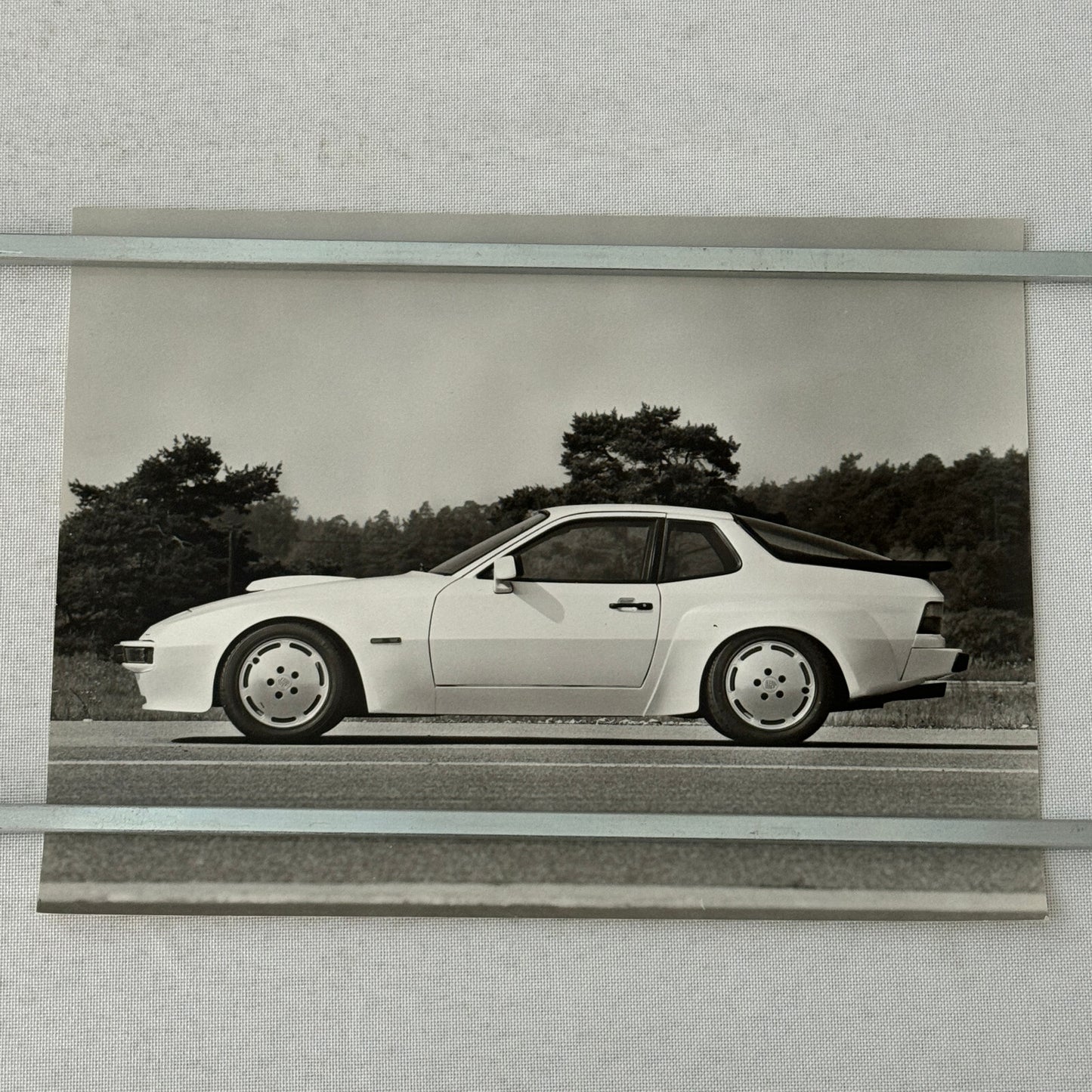 Porsche 924 GTS Factory Press Photo Photograph Vintage