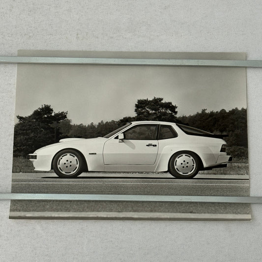 Porsche 924 GTS Factory Press Photo Photograph Vintage