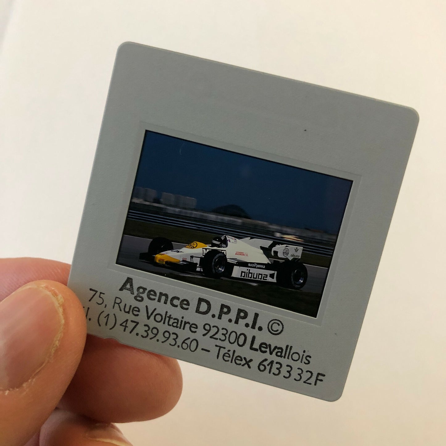 1984 Brazilian Grand Prix Williams Honda DPPI 35MM Press Photo Slide F1 Racing 