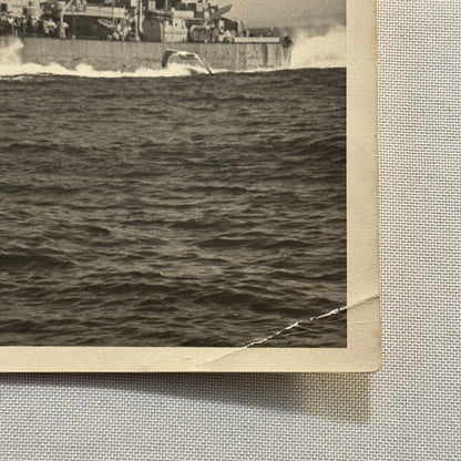 Military Ship Photo Photograph Boat Vintage HMCS MICMAC ?