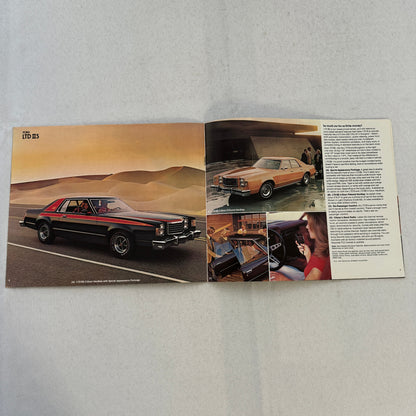 1978 Ford LTD II Car Sales Brochure Catalog Advertising Hardtop Sedan
