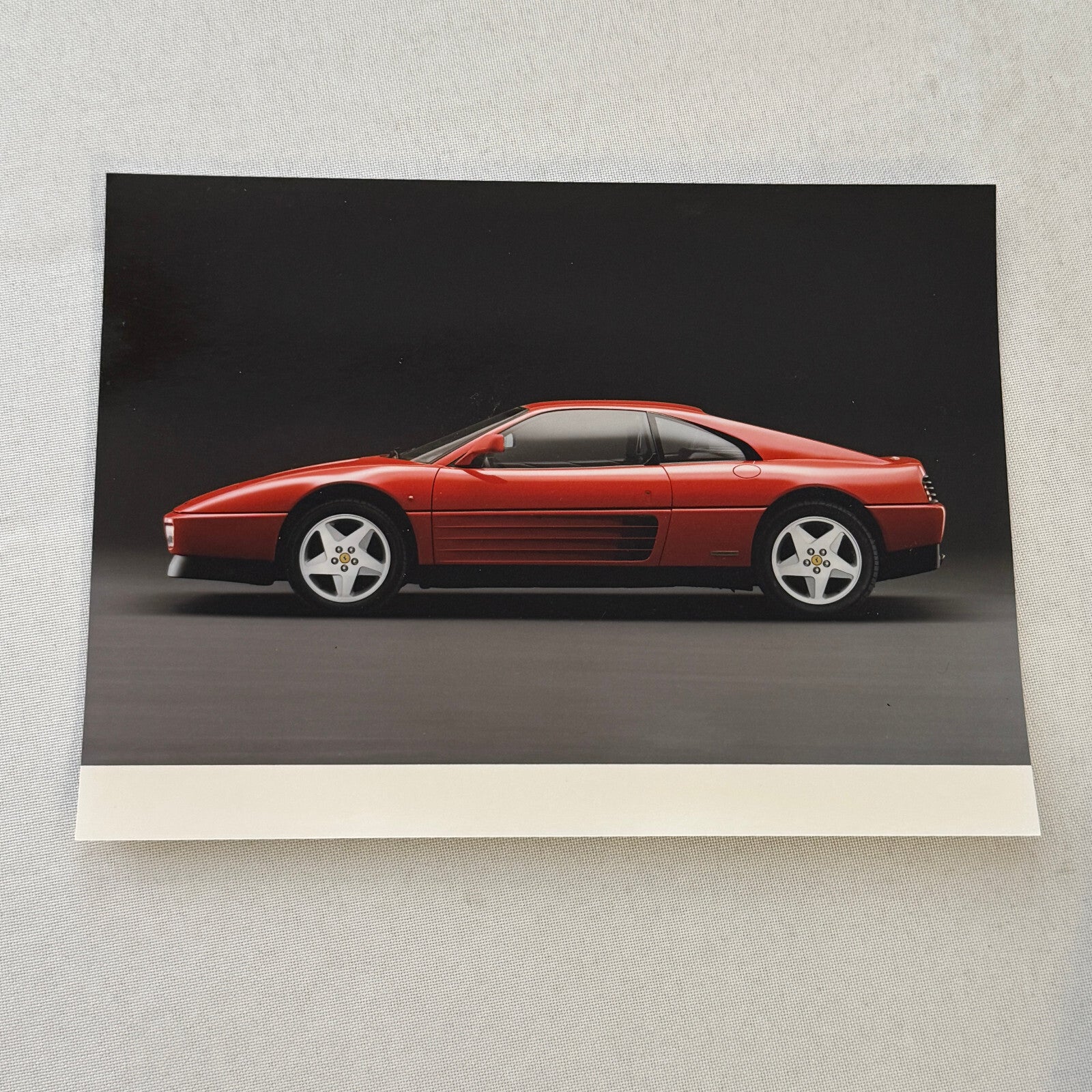 Ferrari 348 Car Factory Press Photo Photograph Print