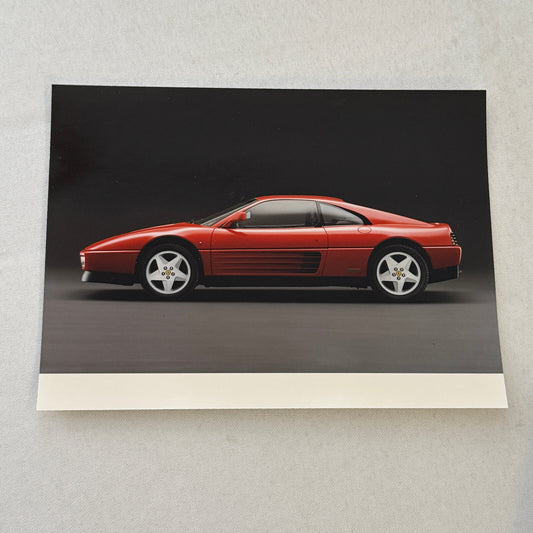 Ferrari 348 Car Factory Press Photo Photograph Print