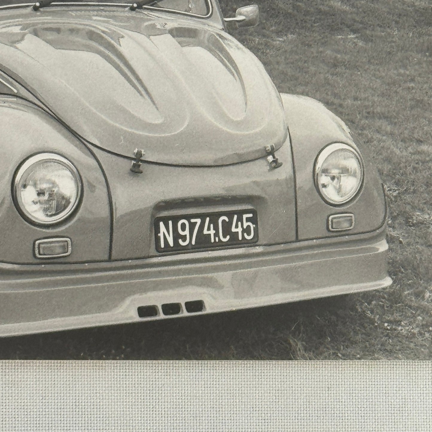 Custom Volkswagen Beetle Photo Photograph Print VW Bug Tuner Car Body Kit