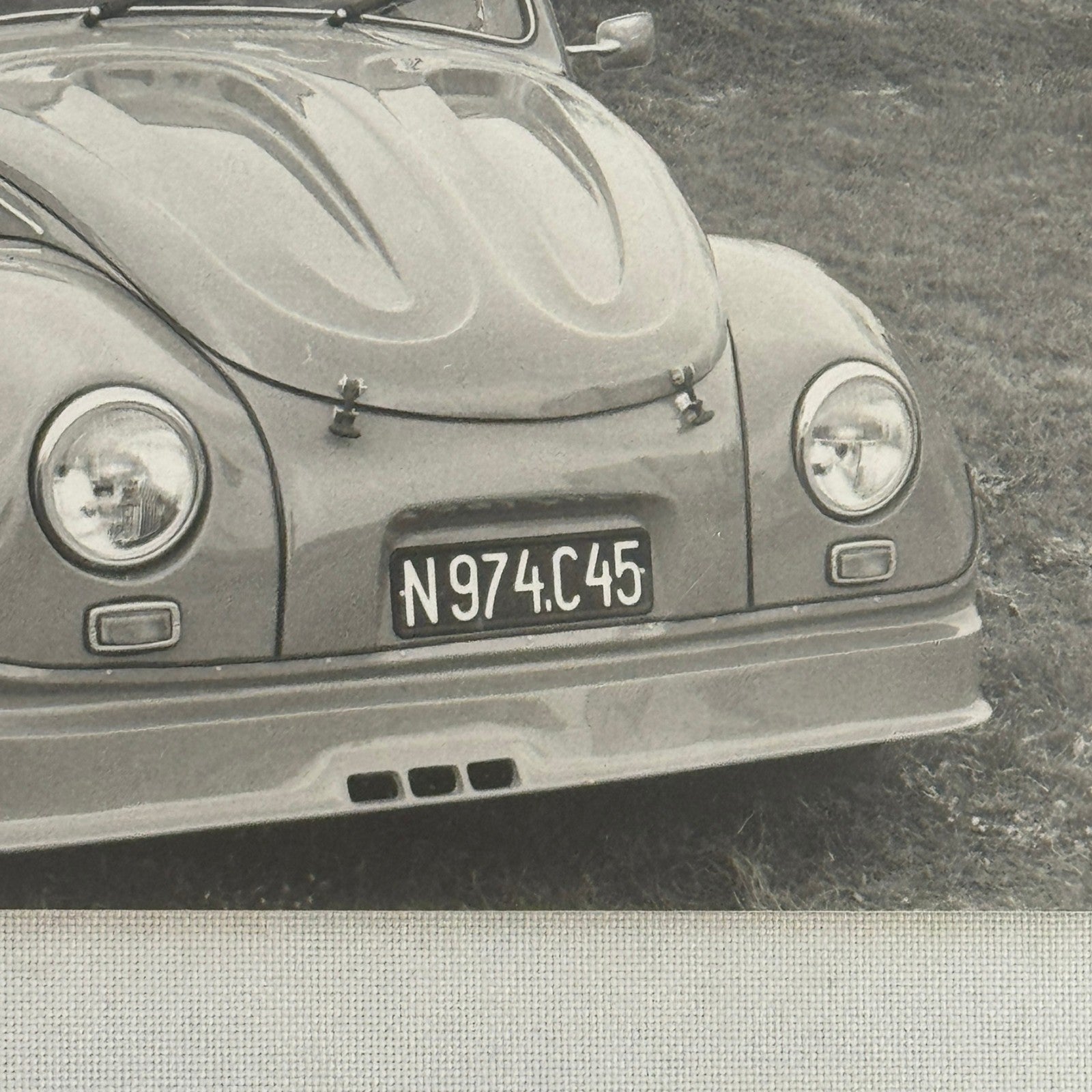 Custom Volkswagen Beetle Photo Photograph Print VW Bug Tuner Car Body Kit