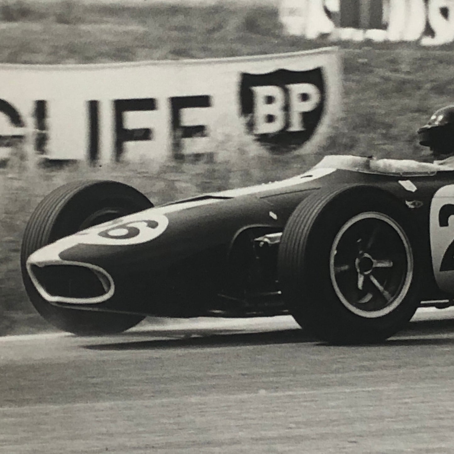 Dan Gurney Eagle Car Grand Prix Racing Car Driver Photo Photograph Vintage