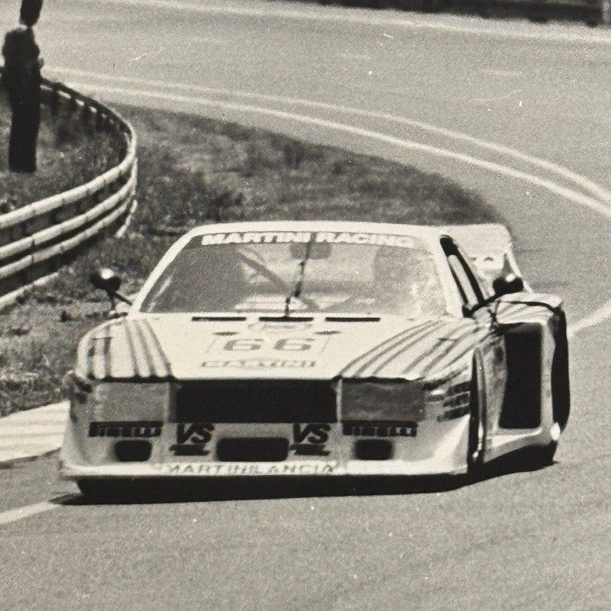 Lancia Beta Montecarlo Turbo Group 5 Vintage Racing Photo Photograph