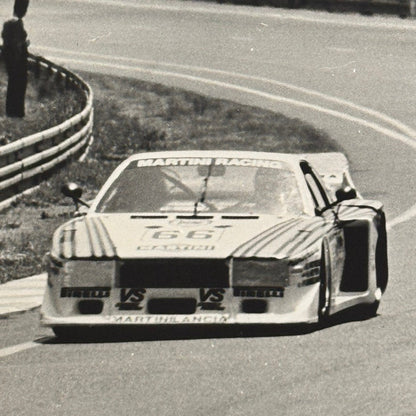 Lancia Beta Montecarlo Turbo Group 5 Vintage Racing Photo Photograph