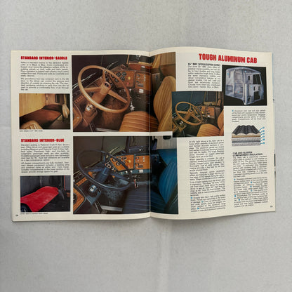 GMC Astro Truck Sales Brochure Catalog Advertising Vintage