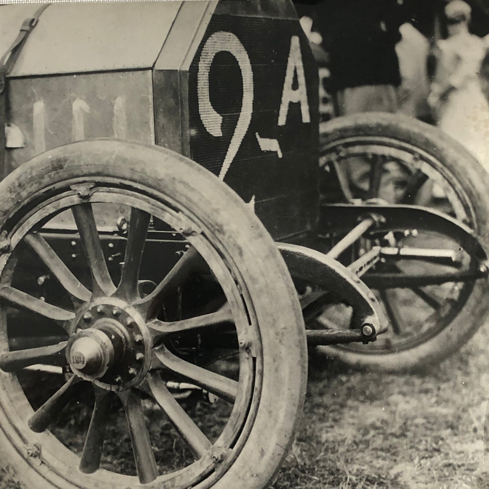 Vintage Fiat Racing Car Photo Photograph Print - Tag REA22-E2