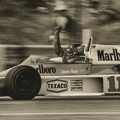James Hunt Marlboro Racing F1 Formula One Photo Photograph Print