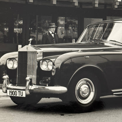 Rolls Royce Phantom VI Car Factory Press Photo Photograph Vintage Print 1980