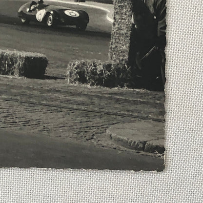 Vintage Racing Car Press Photo Photograph Print Candido Ruiz