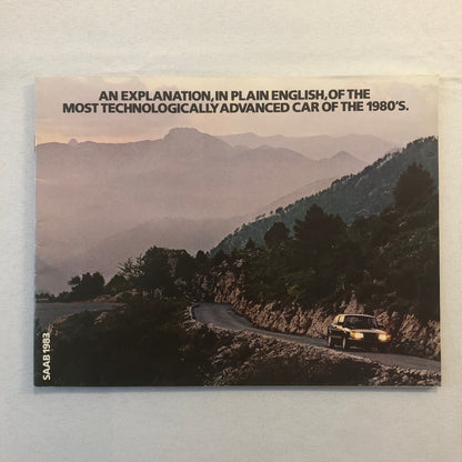 1983 Saab 900 Sales Brochure Catalog Advertising Saab 900 Turbo 900S 900 S
