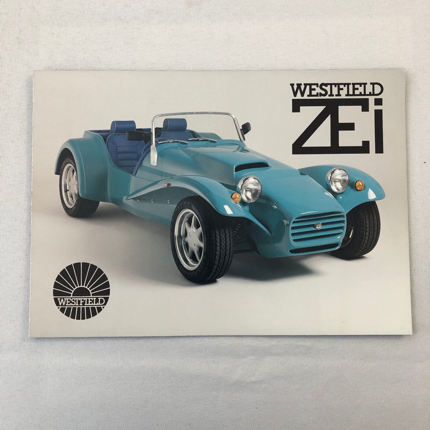 Westfield ZEi Kit Car Roadster Sales Brochure Catalog