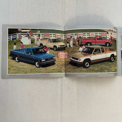 1985 GMC S-15 Pickup S15 Pickup Truck Sales Brochure Catalog Advertising