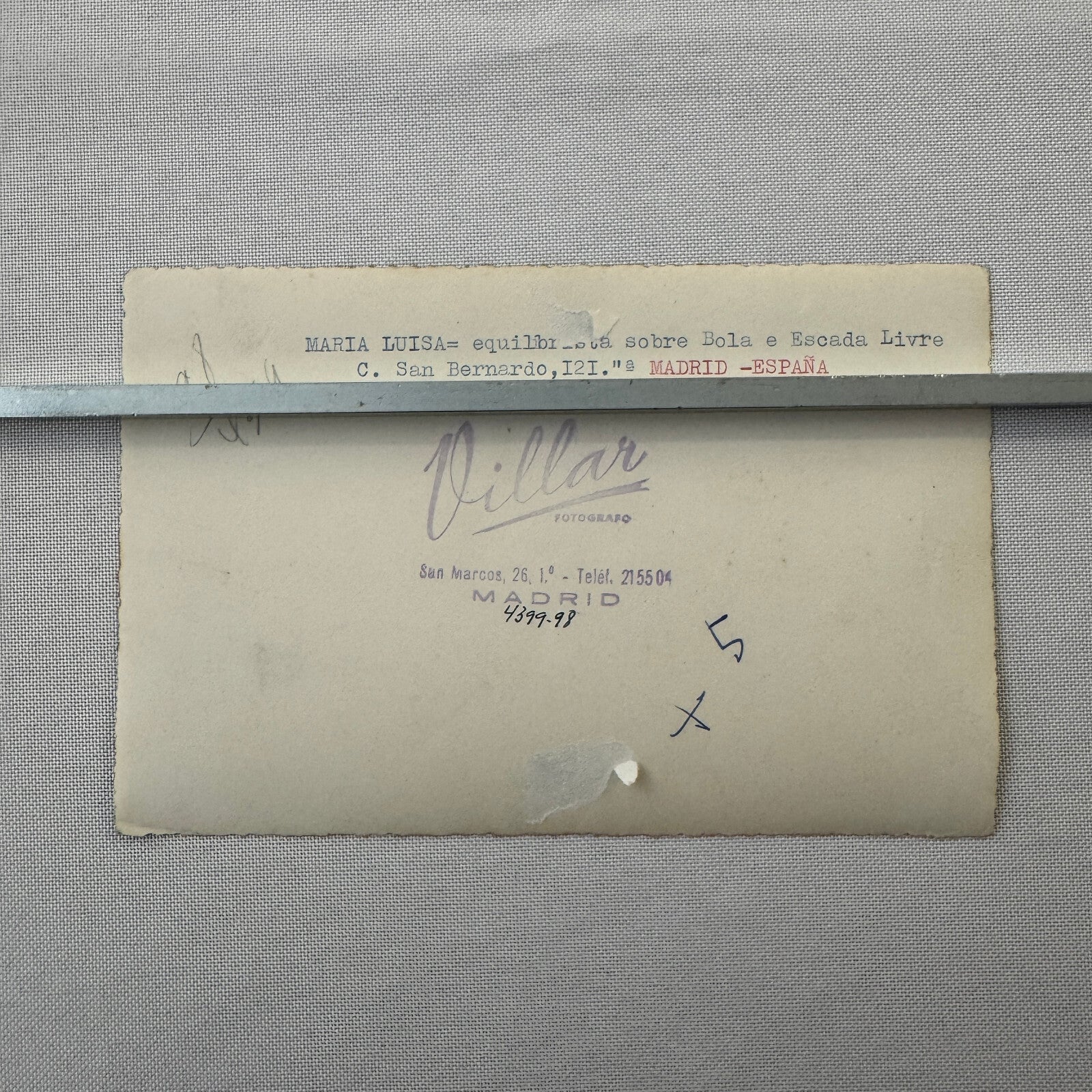 Circus Balancing Act Photo Photograph Maria Luisa Madrid Spain