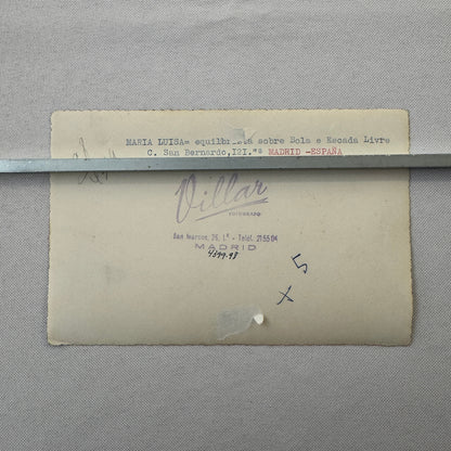 Circus Balancing Act Photo Photograph Maria Luisa Madrid Spain