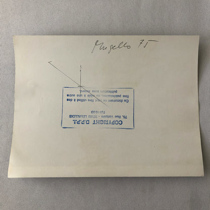 Vintage Racing Photo Photograph 1975 1000 KM de Mugello Race Renault Alpine A441