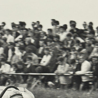Vintage Racing Photo McLaren 1969 British Grand Prix Bruce McLaren Photograph