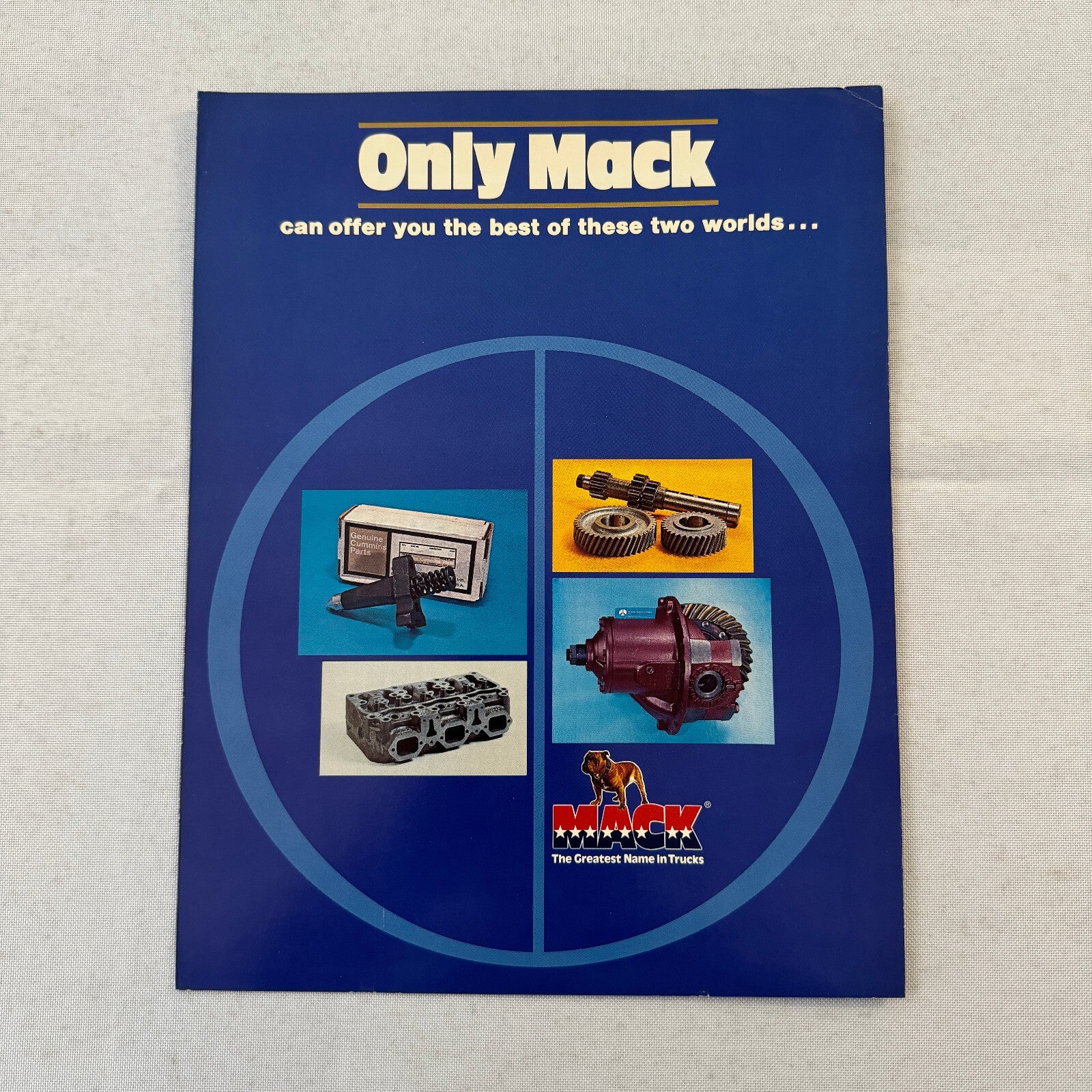 Mack Truck Factory Parts Sales Brochure Catalog Caterpillar Cummins Detroit