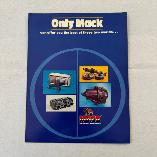 Mack Truck Factory Parts Sales Brochure Catalog Caterpillar Cummins Detroit