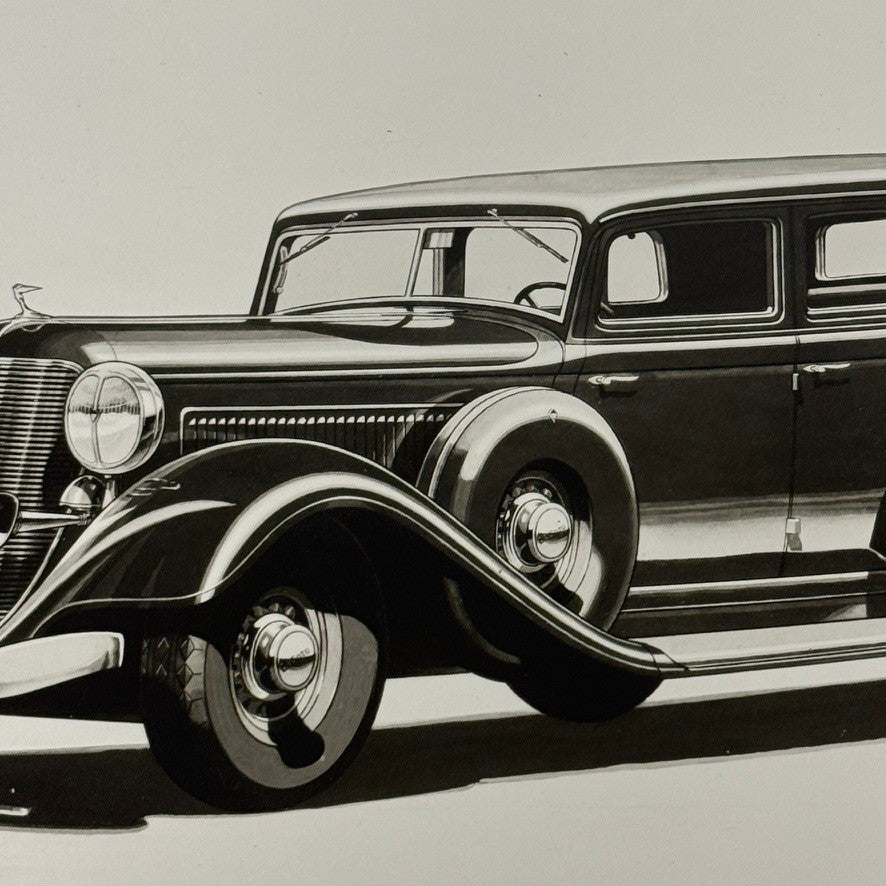 1933 DeSoto Car Photo Photograph Modern Print